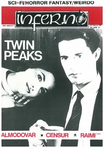TWO ZONE/INFERNO magazine side cover Issue 5  1991