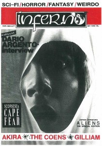TWO ZONE/INFERNO magazine side cover Issue 7  1992