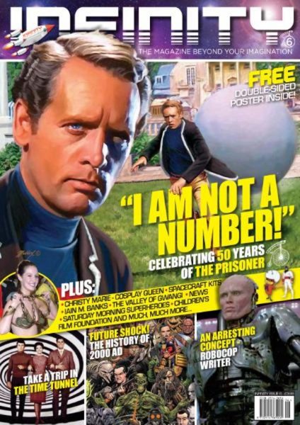 INFINITY (2017) magazine side cover Issue 6  December 2017