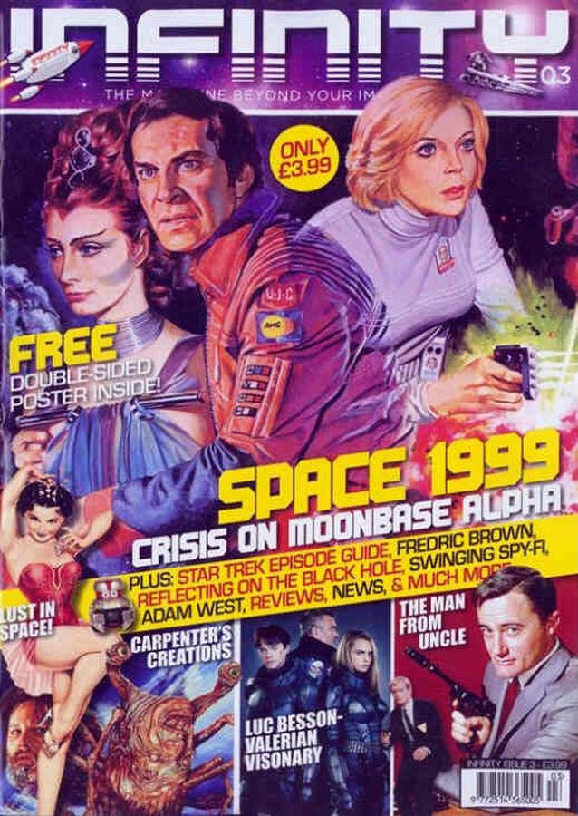 INFINITY (2017) magazine side cover Issue 3 September 2017