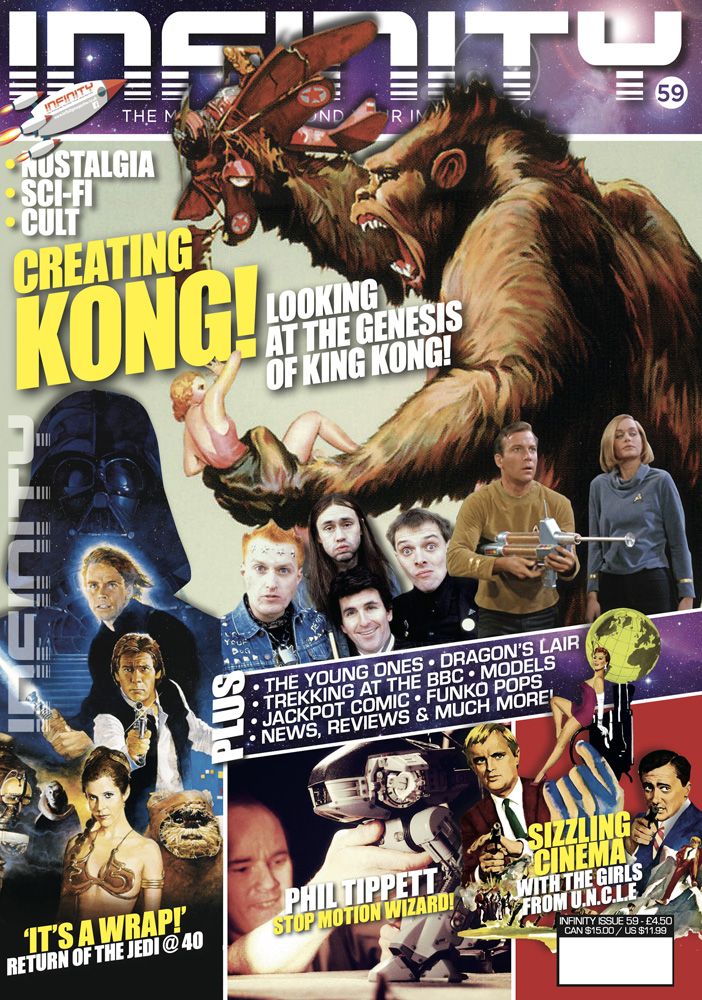 INFINITY (2017) magazine side cover Issue 59  April 2023