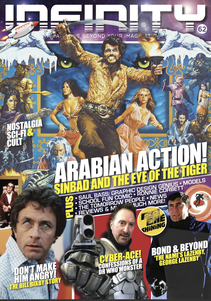 INFINITY (2017) magazine side cover Issue 62  July 2023