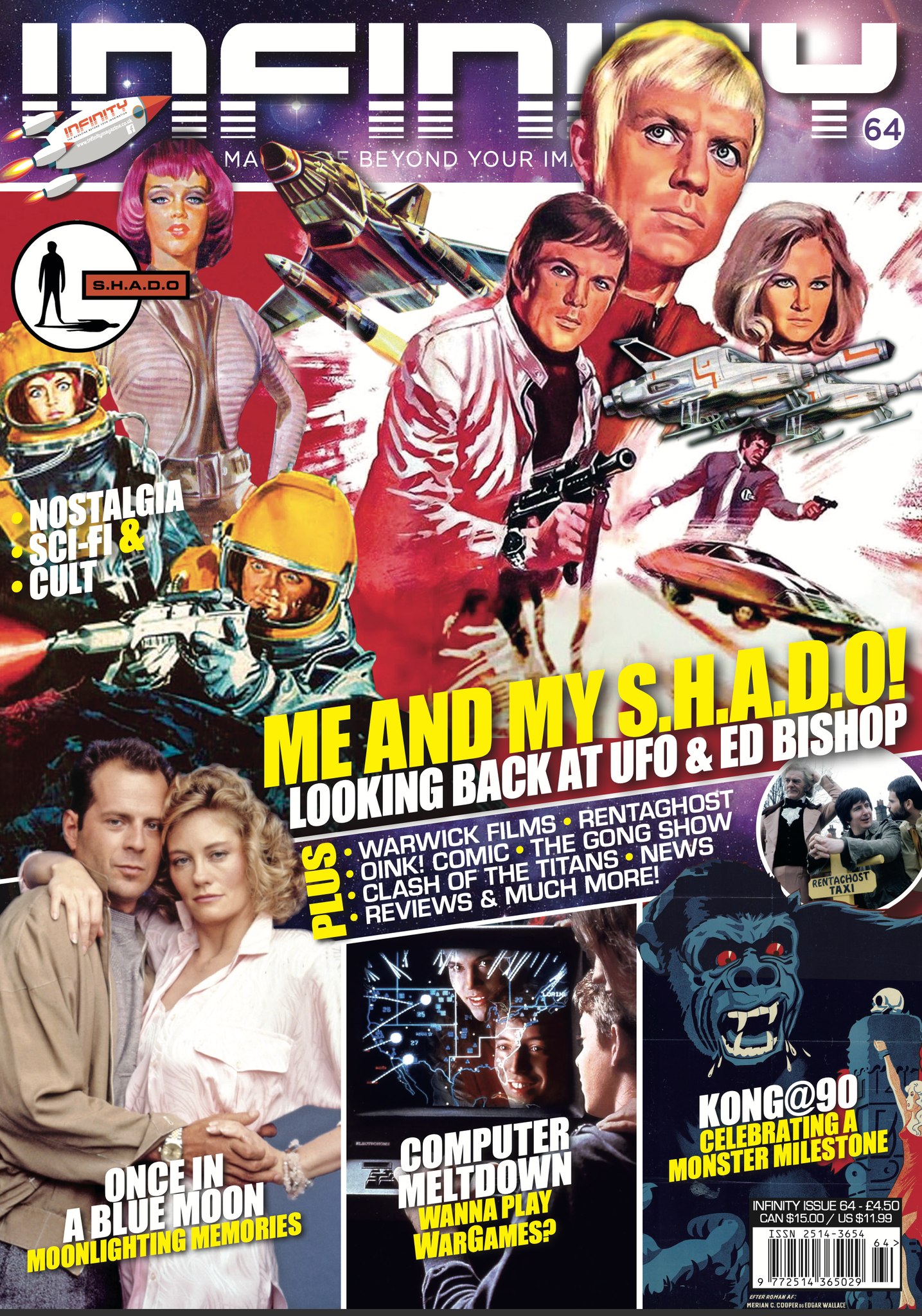 INFINITY (2017) magazine side cover Issue 64  September 2023