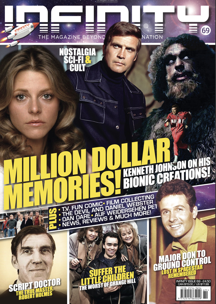 INFINITY (2017) magazine side cover Issue 69  February 2024