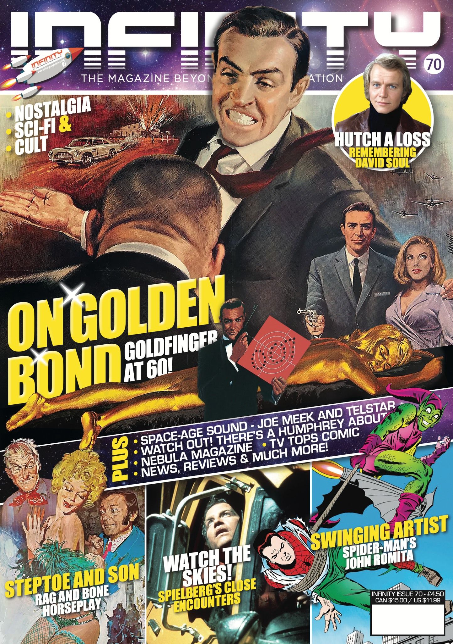 INFINITY (2017) magazine side cover Issue 70  March 2024