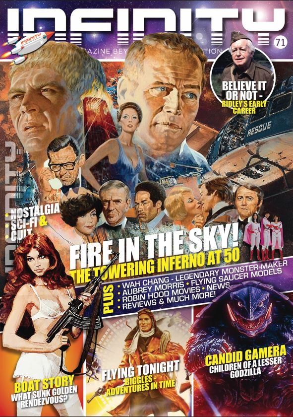 INFINITY (2017) magazine side cover Issue 71  April 2024
