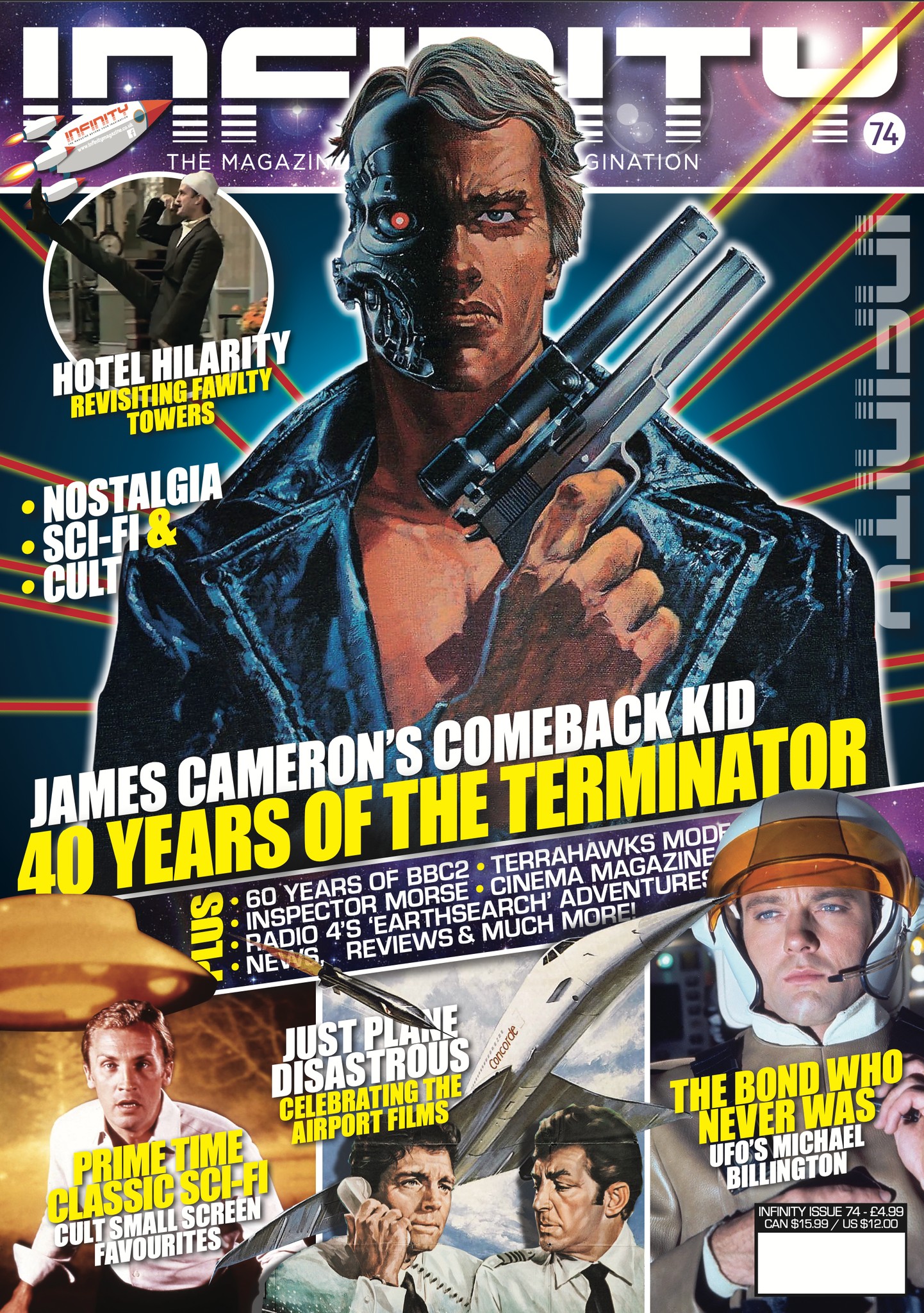 INFINITY (2017) magazine side cover Issue 74  July 2024