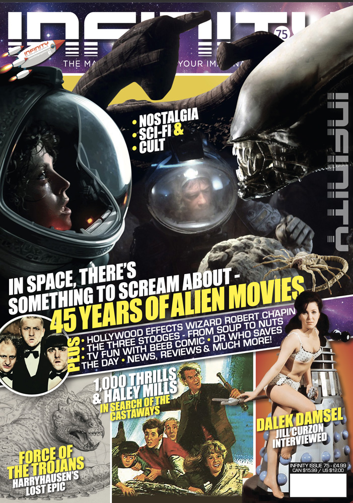 INFINITY (2017) magazine side cover Issue 75  August 2024
