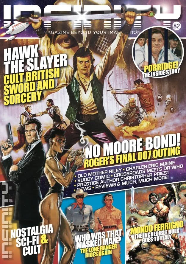 INFINITY (2017) magazine side cover Issue 82  March 2025