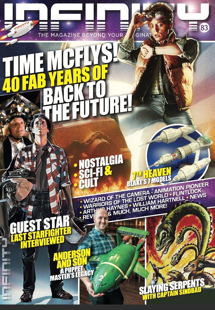 INFINITY (2017) magazine side cover Issue 83  April 2025