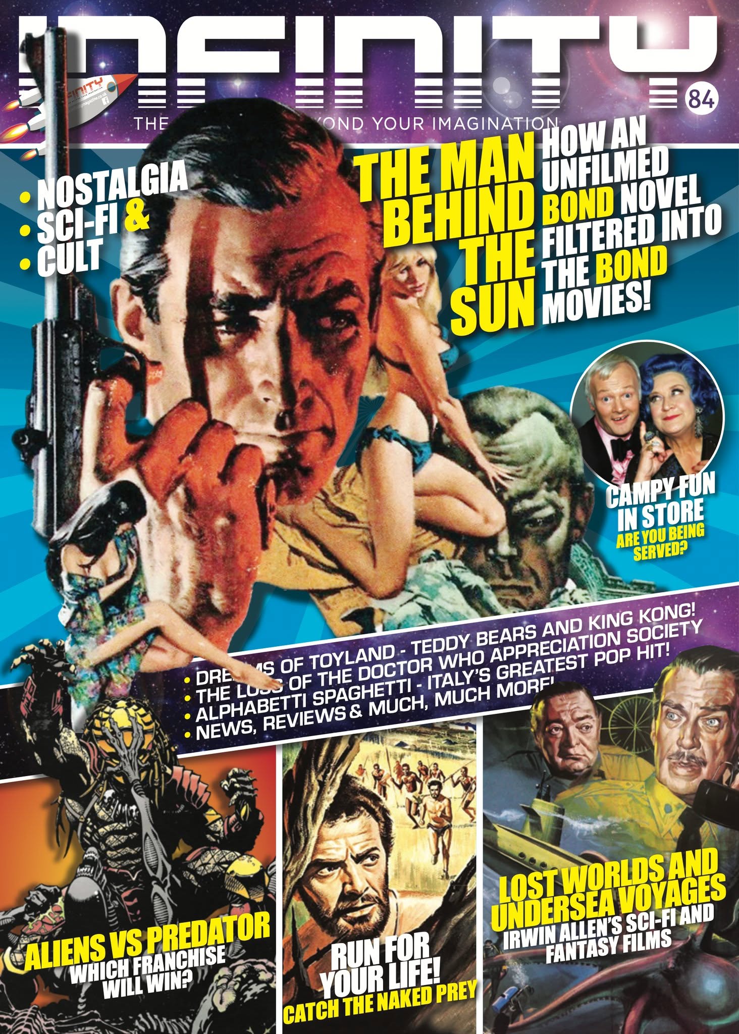 INFINITY (2017) magazine side cover Issue 84  May 2025