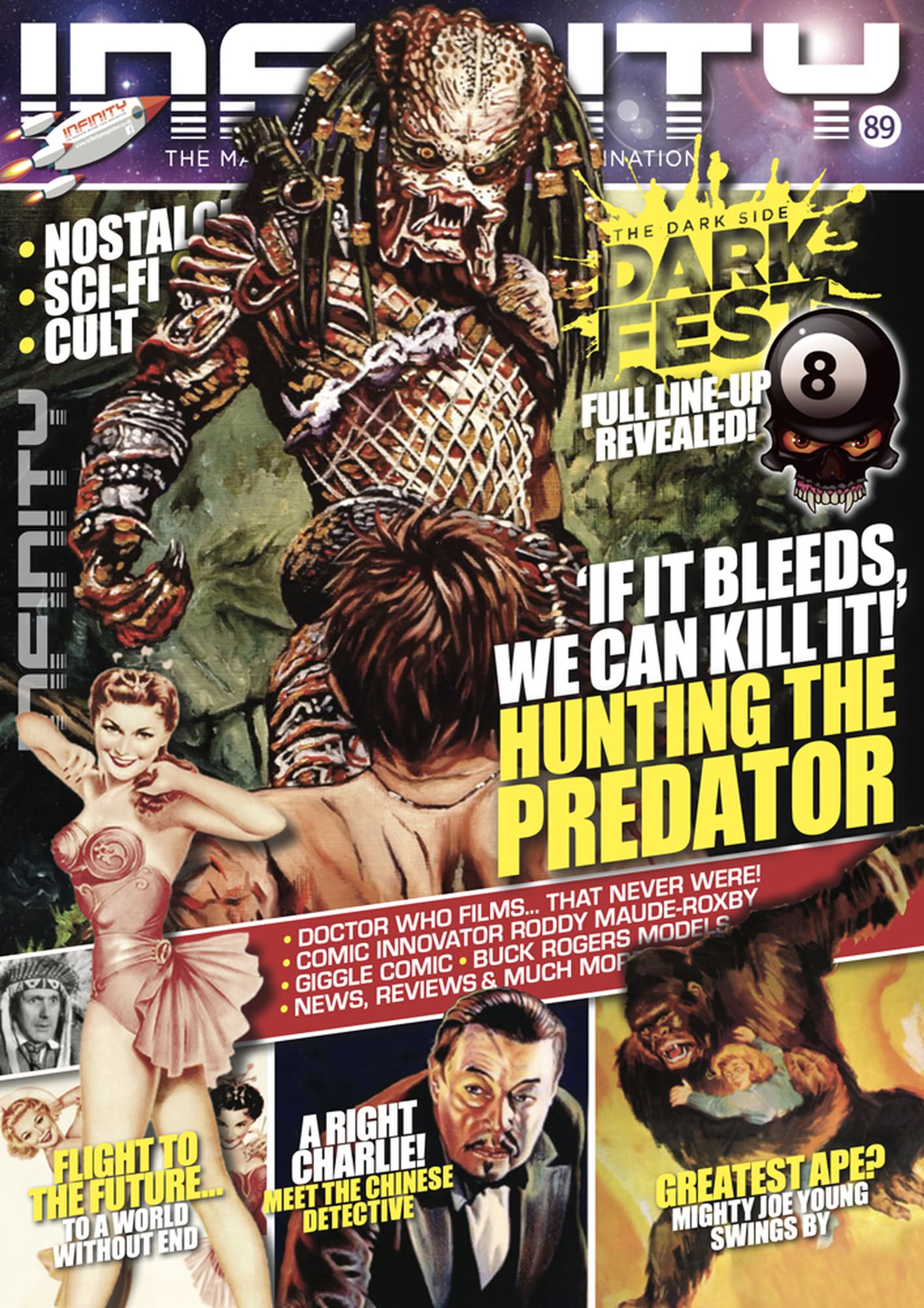 INFINITY (2017) magazine side cover Issue 89  October 2025