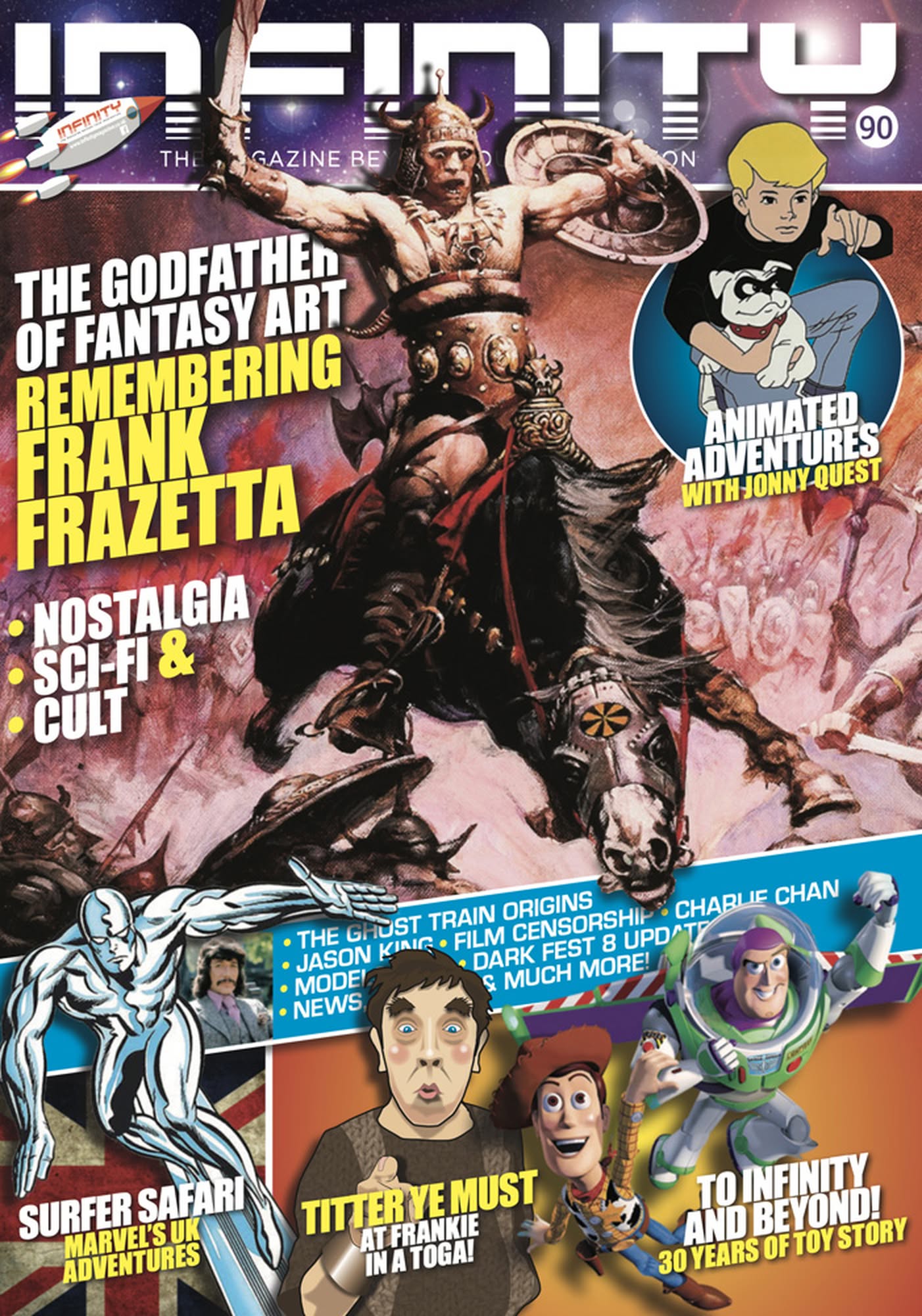 INFINITY (2017) magazine side cover Issue 90  November 2025