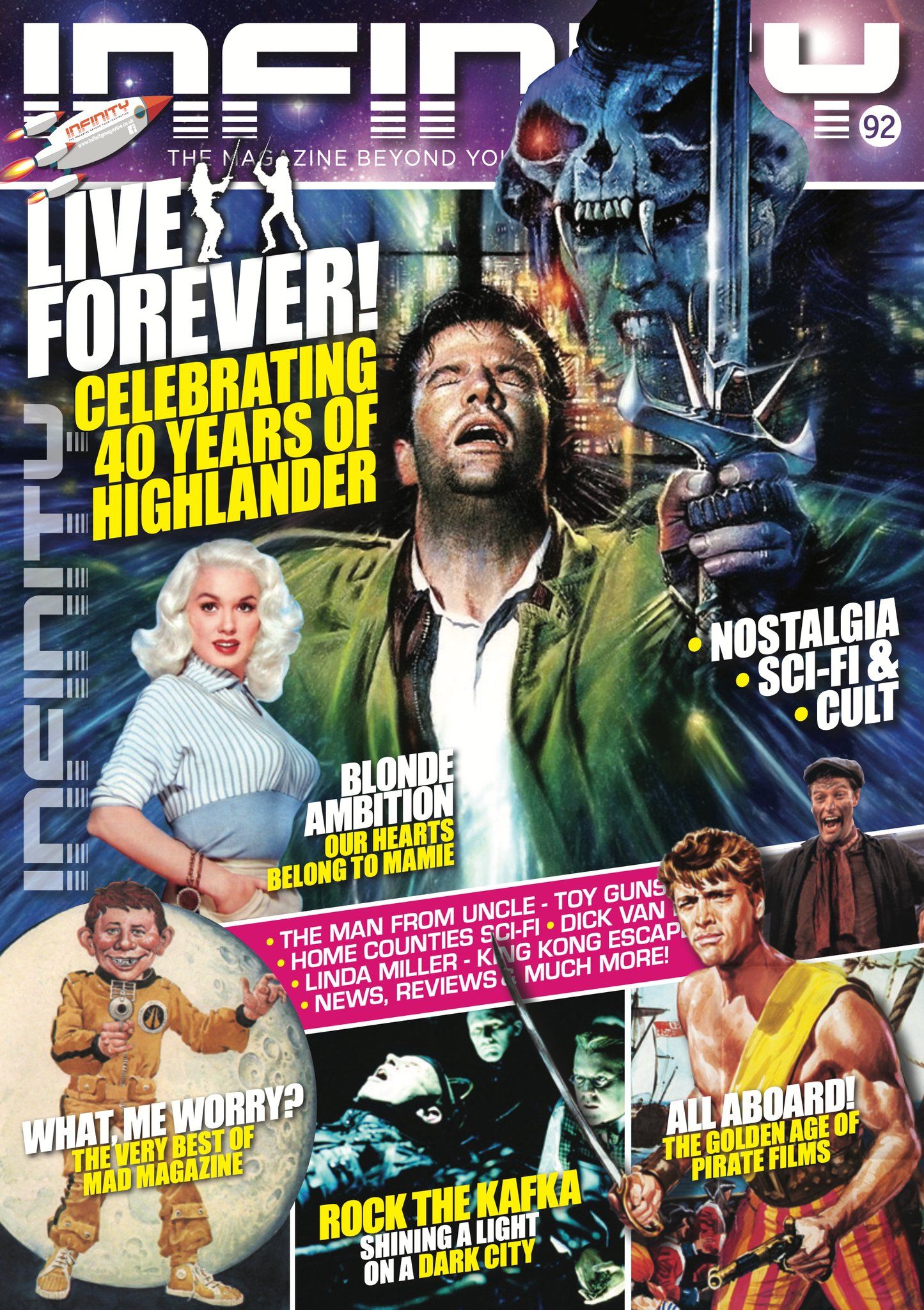 INFINITY (2017) magazine side cover Issue 92  January 2026