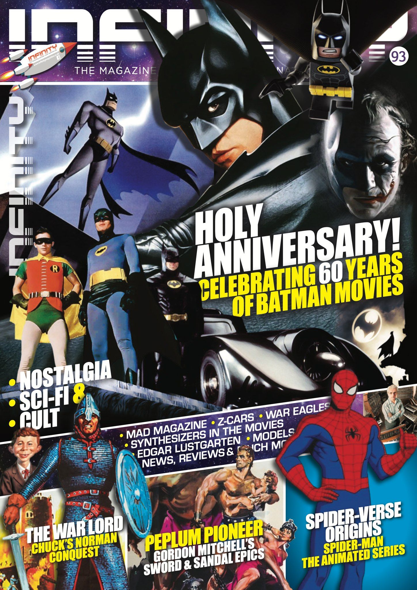 INFINITY (2017) magazine side cover Issue 93  February 2026