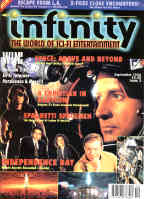 INFINITY magazine side cover Issue 2 September 1996