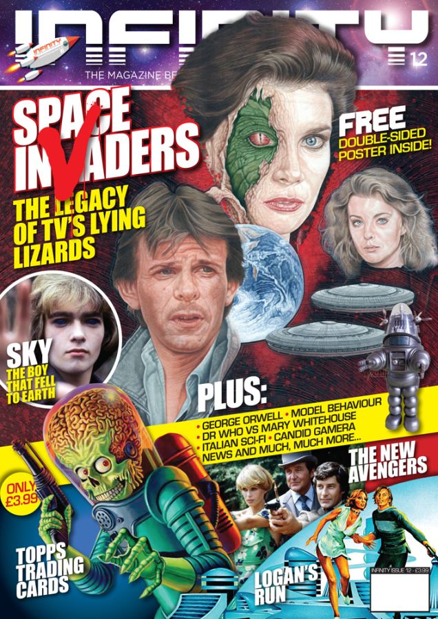 INFINITY (2017) magazine side cover Issue 12  July 2018