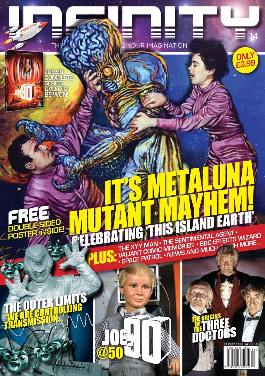 INFINITY (2017) magazine side cover Issue 14  October 2018