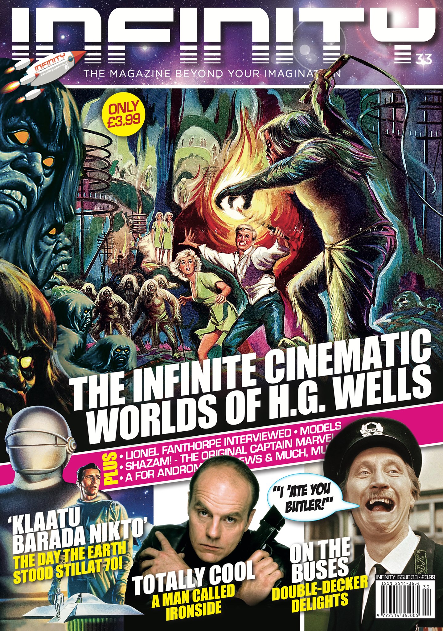 INFINITY (2017) magazine side cover Issue 33  February 2021