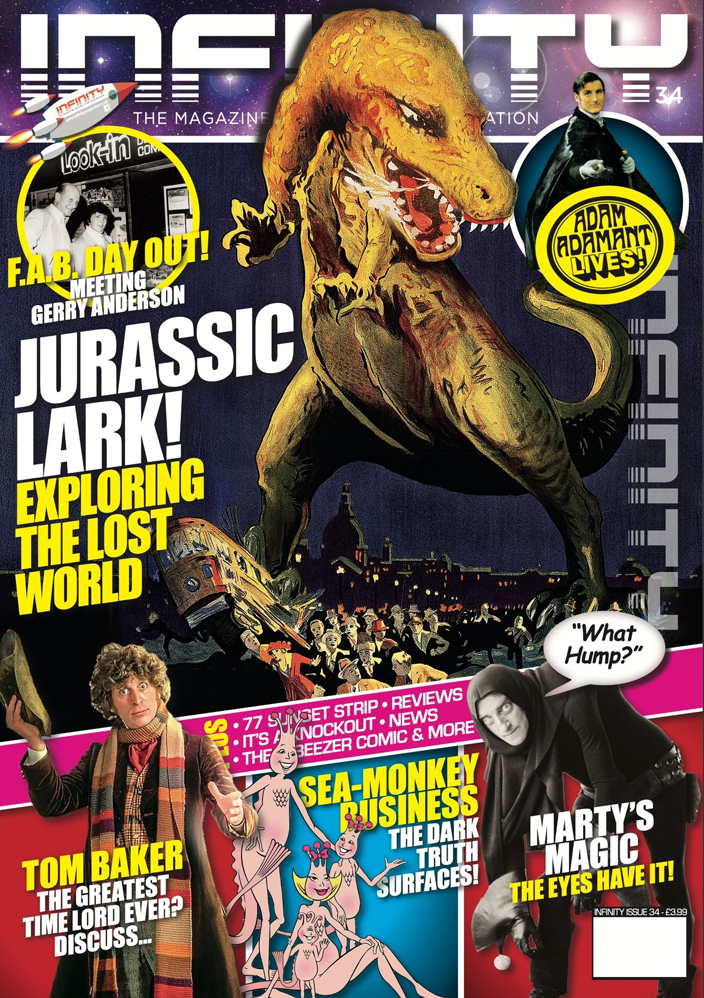 INFINITY (2017) magazine side cover Issue 34  March 2021