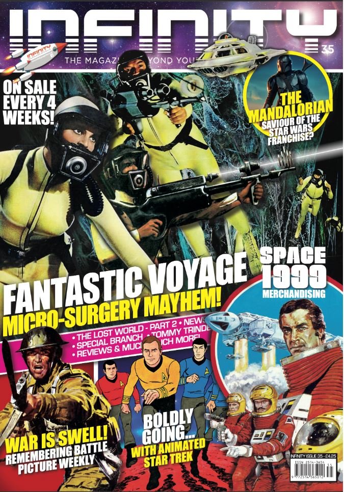 INFINITY (2017) magazine side cover Issue 35  May 2021