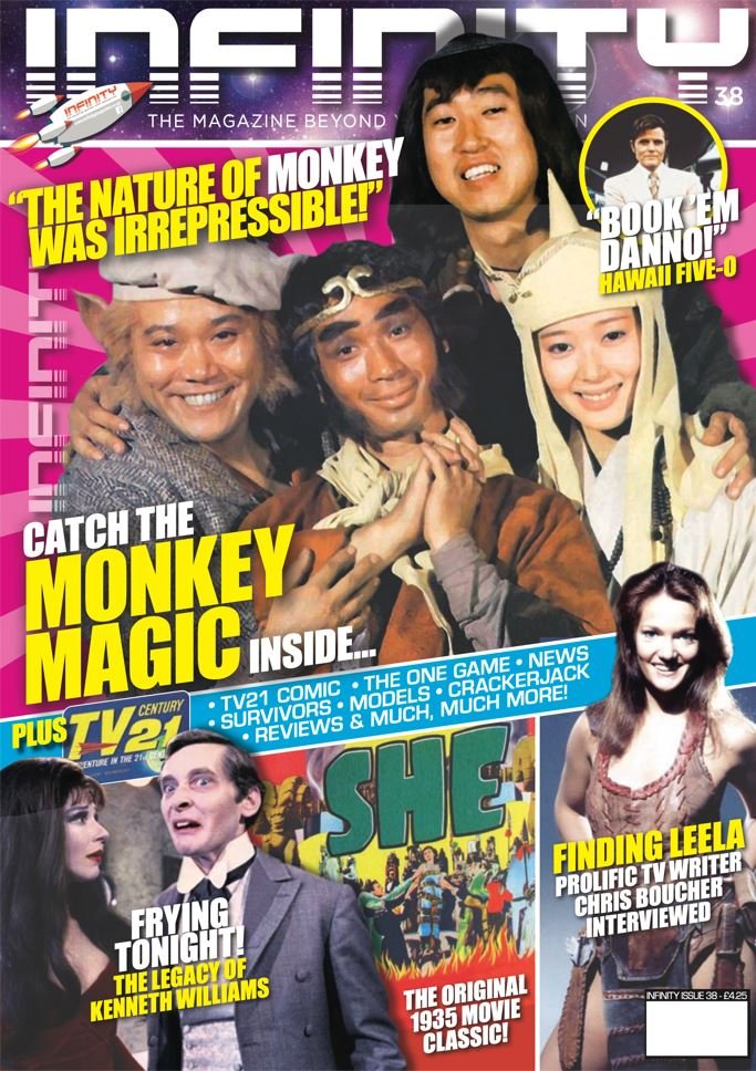 INFINITY (2017) magazine side cover Issue 38  August 2021