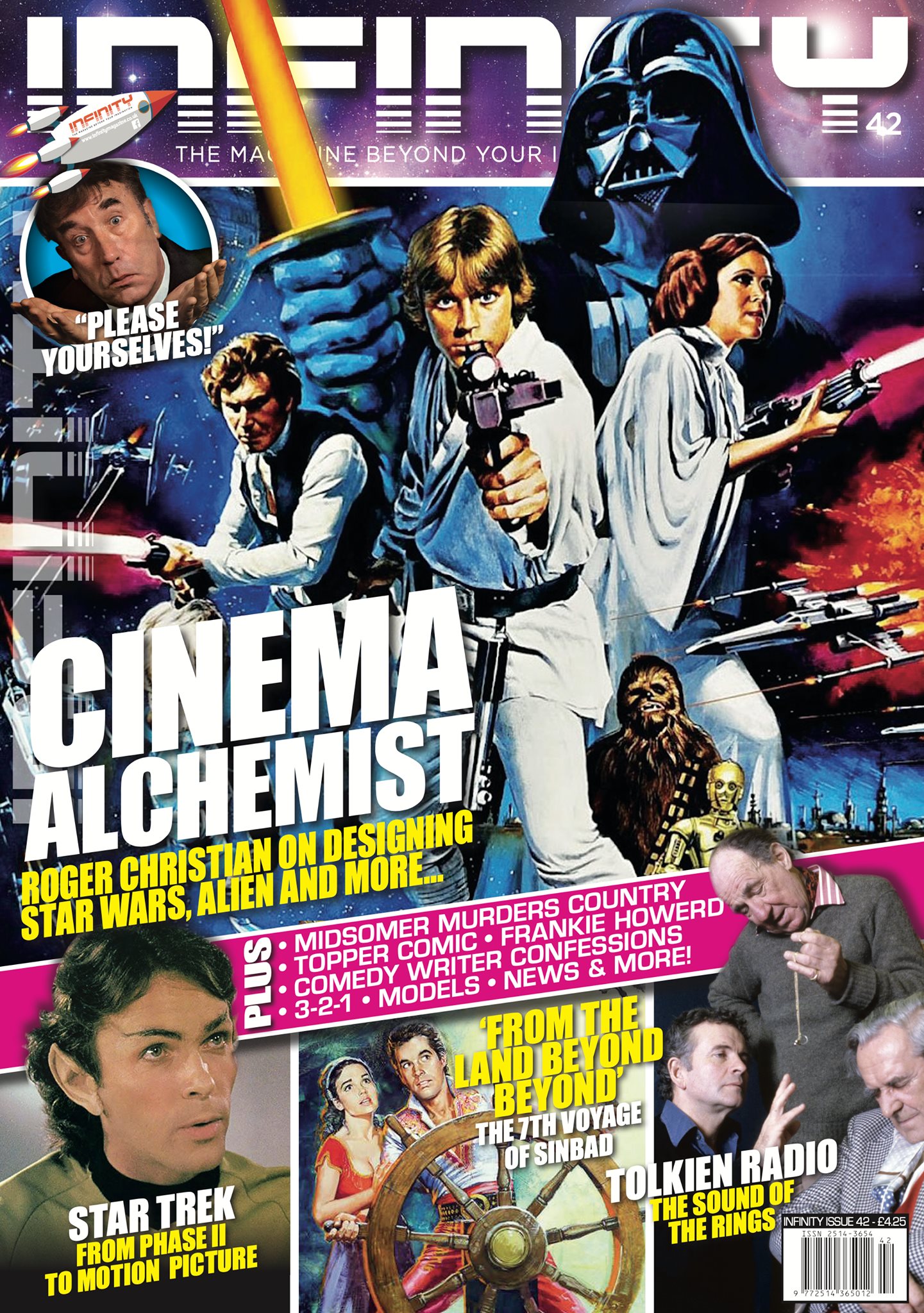 INFINITY (2017) magazine side cover Issue 42  December 2021