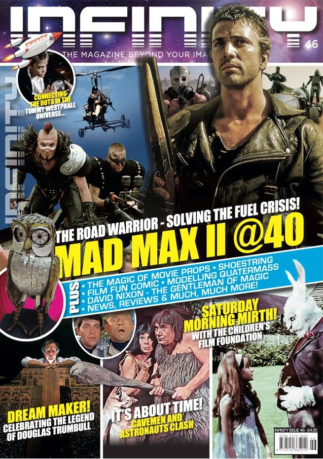 INFINITY (2017) magazine side cover Issue 46  April 2022