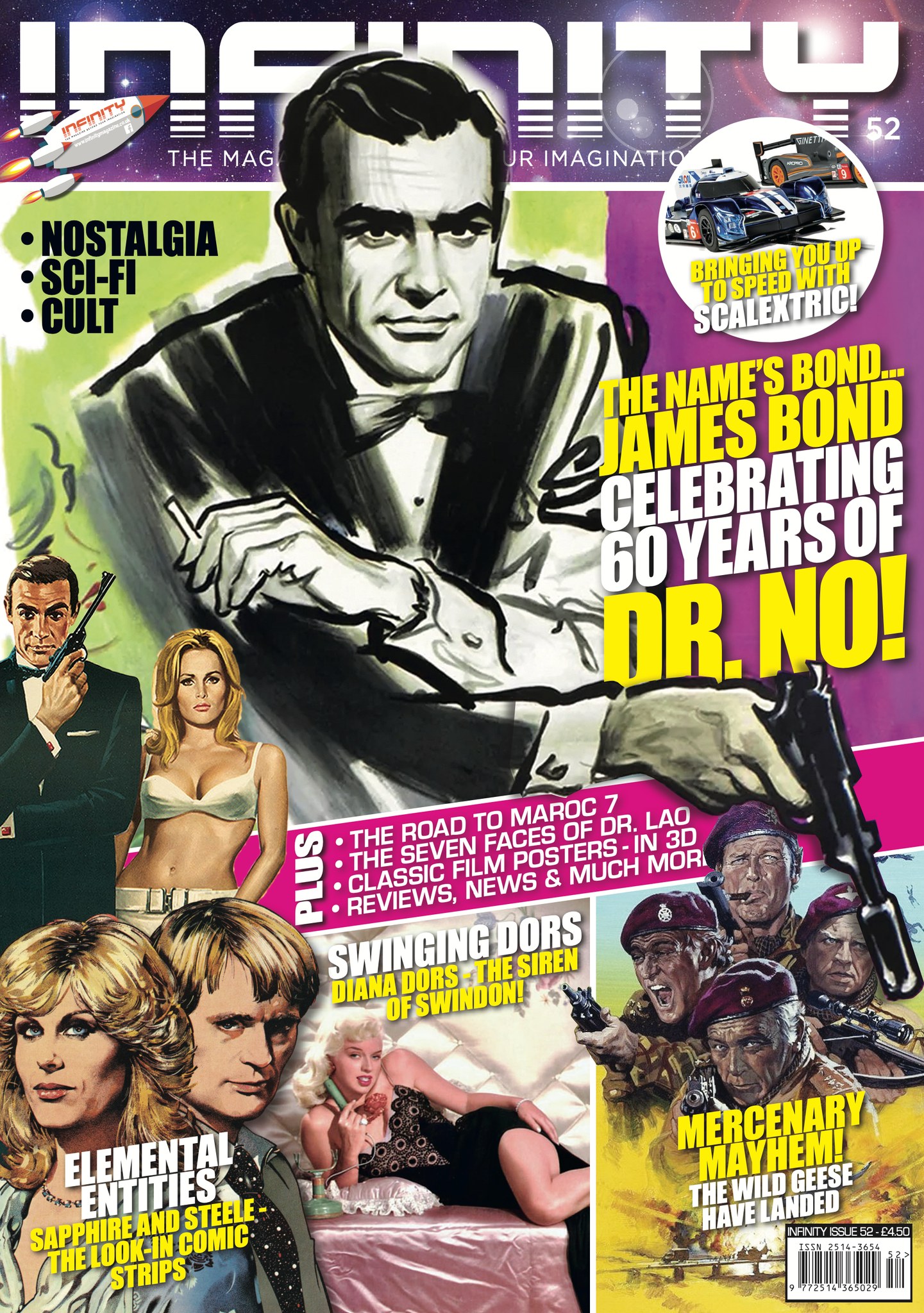 INFINITY (2017) magazine side cover Issue 52  October 2022
