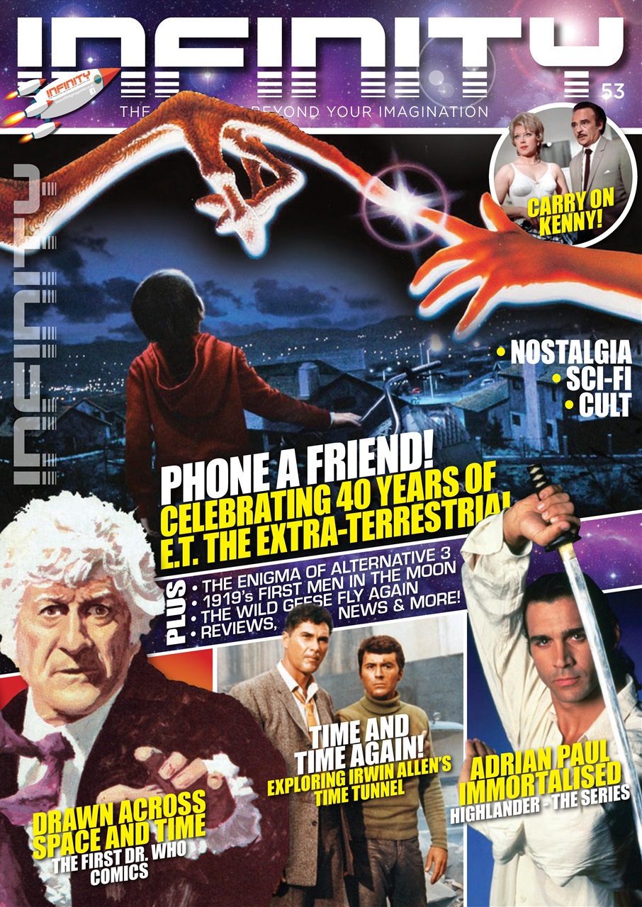 INFINITY (2017) magazine side cover Issue 53  October 2022