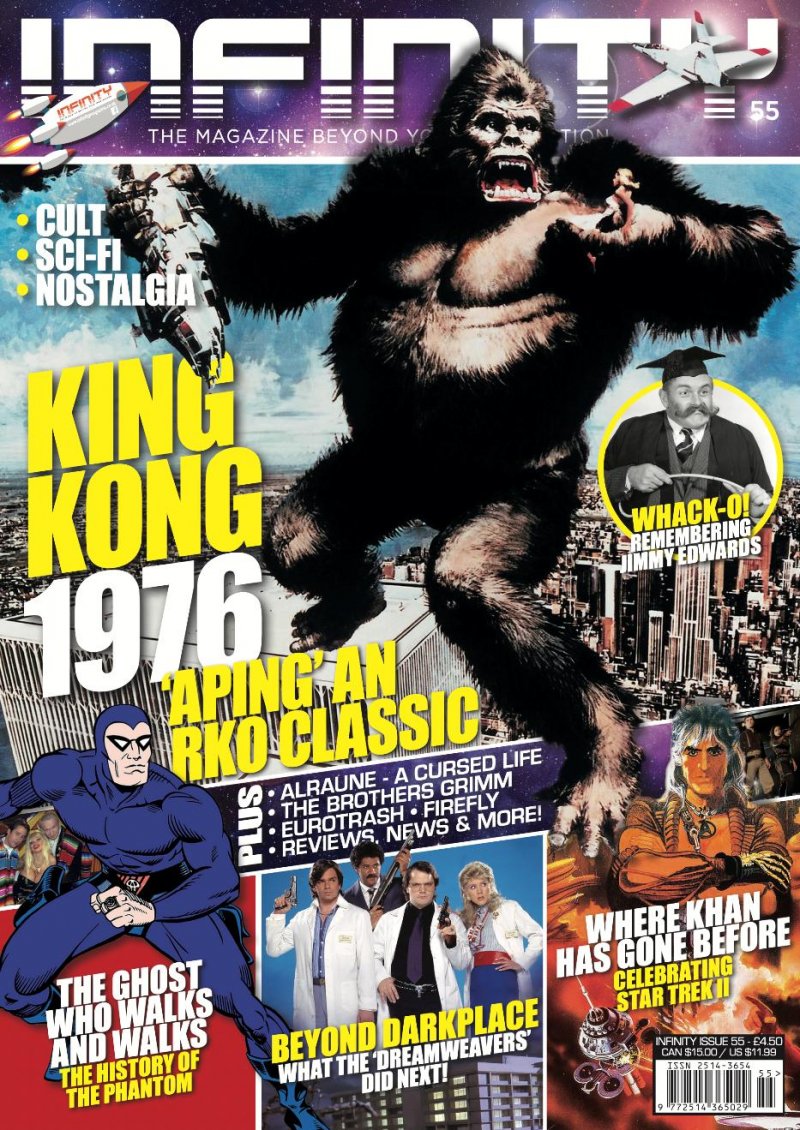 INFINITY (2017) magazine side cover Issue 55  December 2022