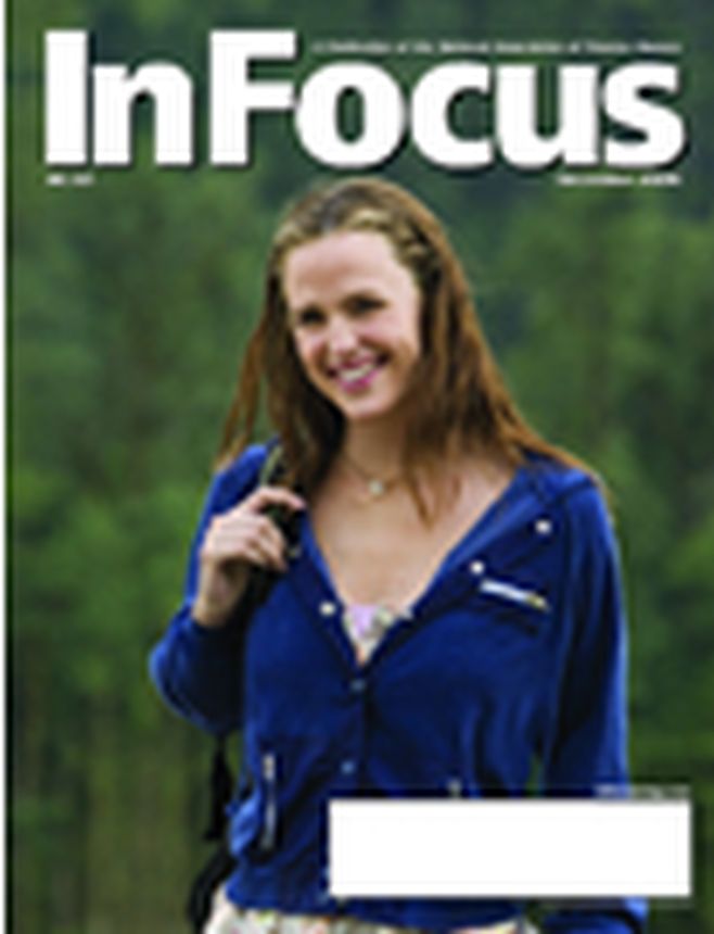 IN FOCUS magazine side cover  December 2006