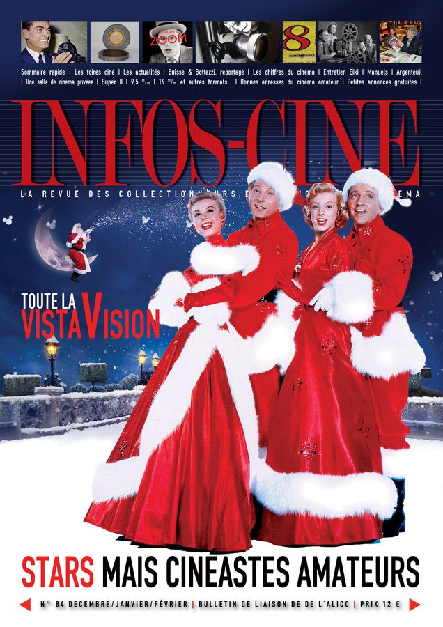 INFOS-CINE magazine side cover Issue 84 December 2013