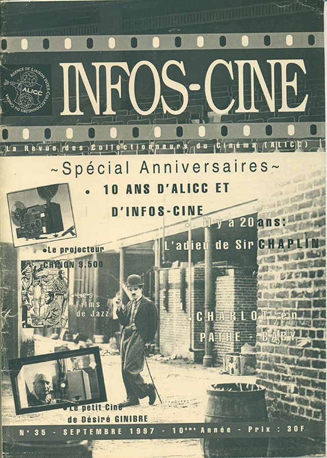 INFOS-CINE magazine side cover Issue 35 September 1997
