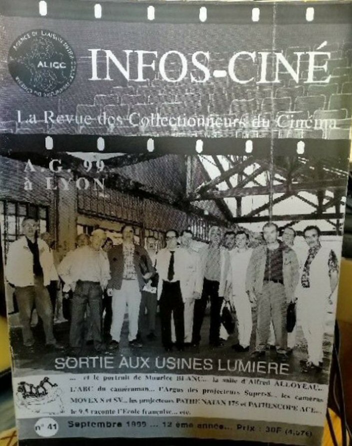 INFOS-CINE magazine side cover Issue 41  September 1999