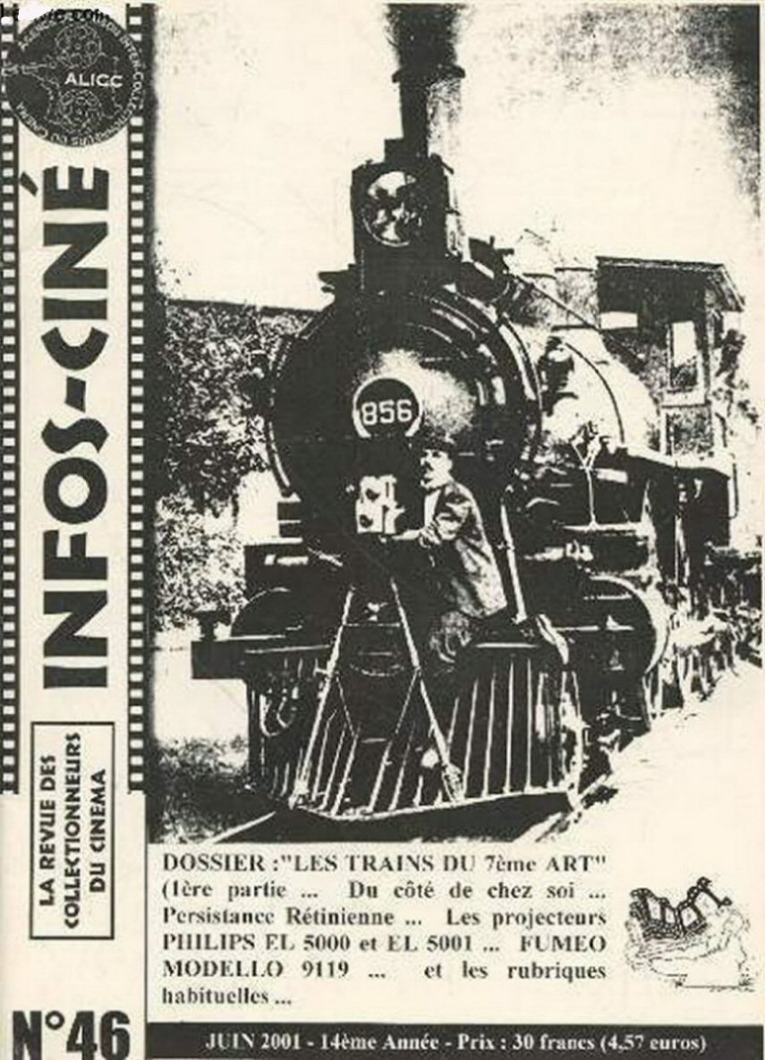 INFOS-CINE magazine side cover Issue 46  June 2001