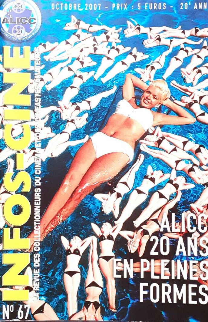 INFOS-CINE magazine side cover Issue 67  October 2007
