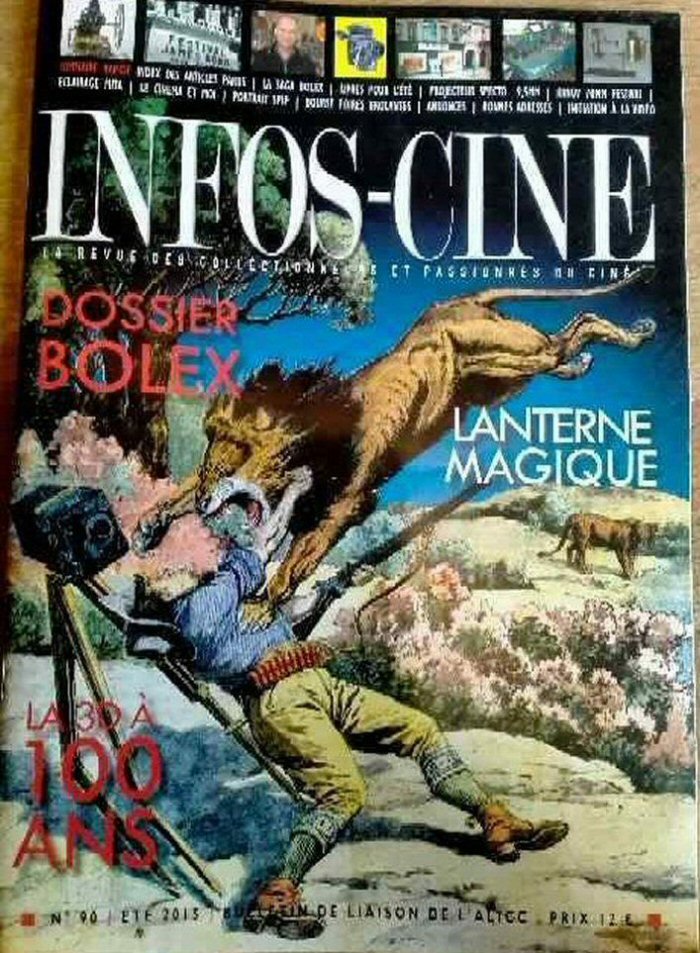INFOS-CINE magazine side cover Issue 90 Summer 2015