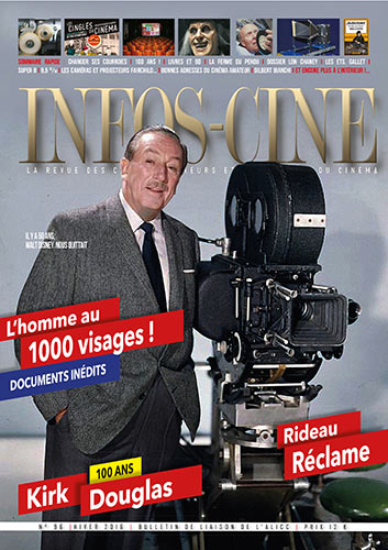 INFOS-CINE magazine side cover Issue 96  January 2017