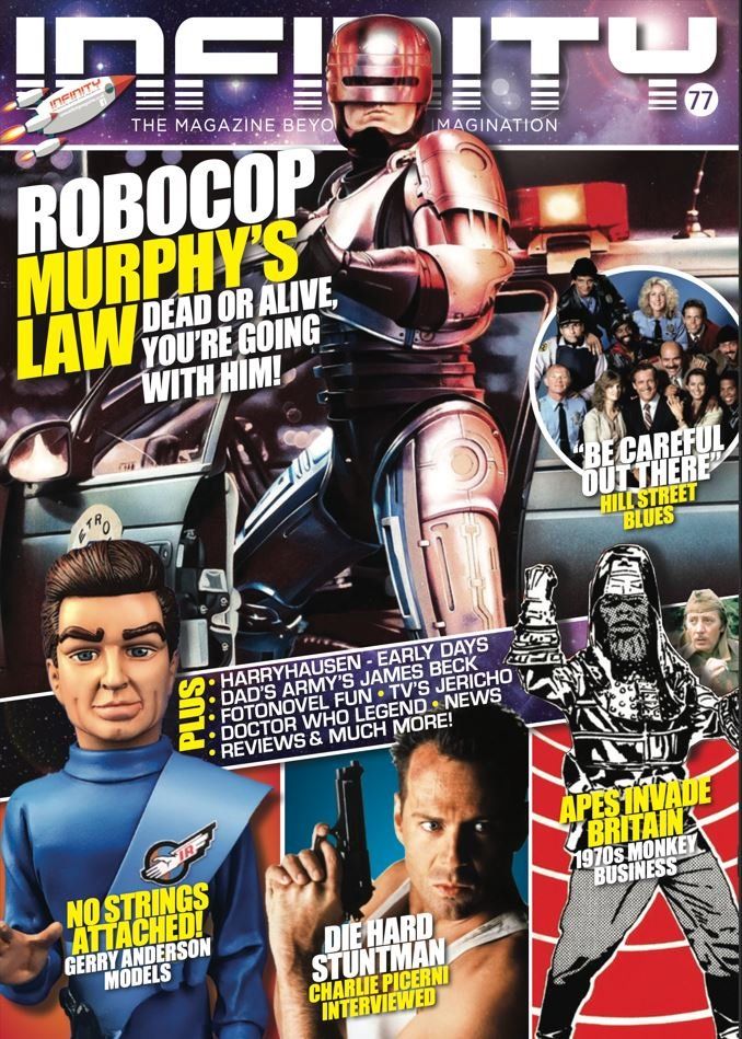 INFINITY (2017) magazine side cover Issue 77  October 2024