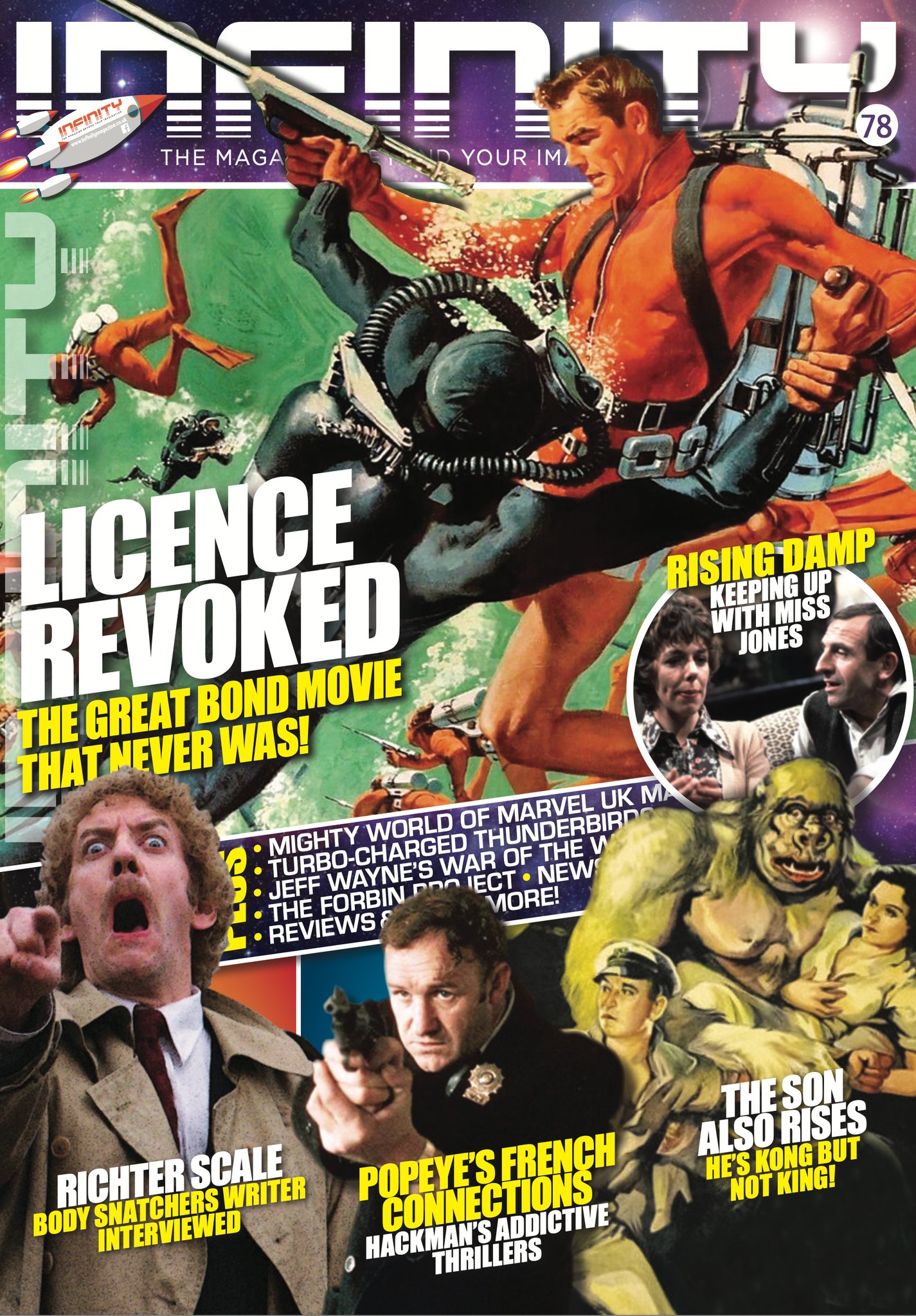 INFINITY (2017) magazine side cover Issue 78  November 2024