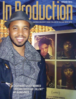 IN PRODUCTION magazine side cover Spring 2014