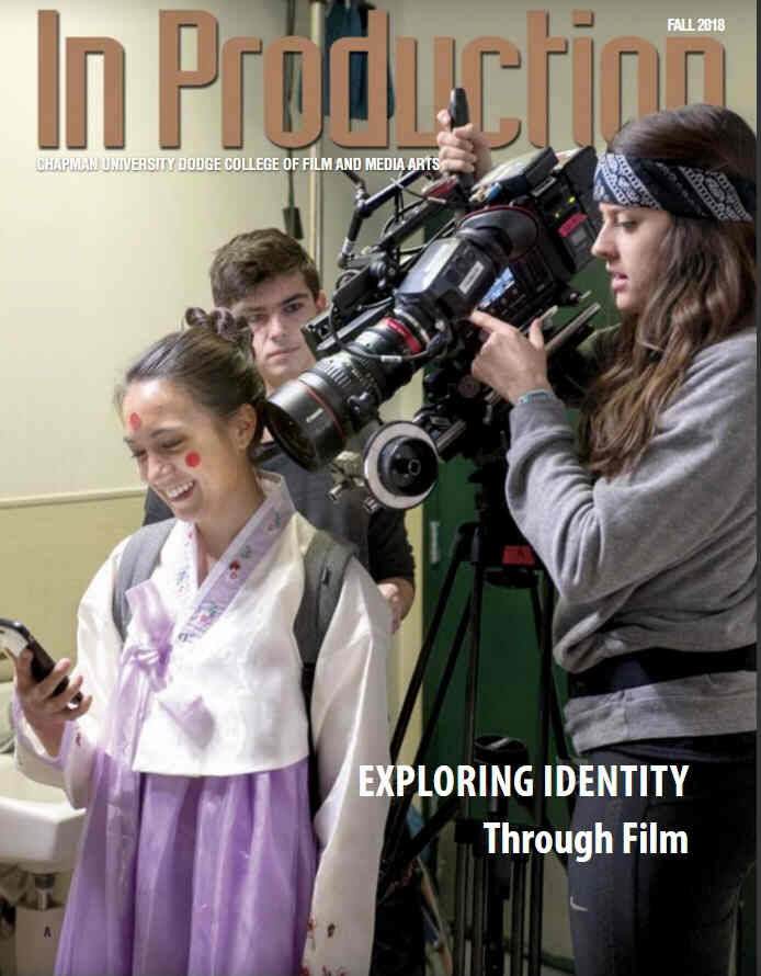 IN PRODUCTION magazine side cover Fall 2018