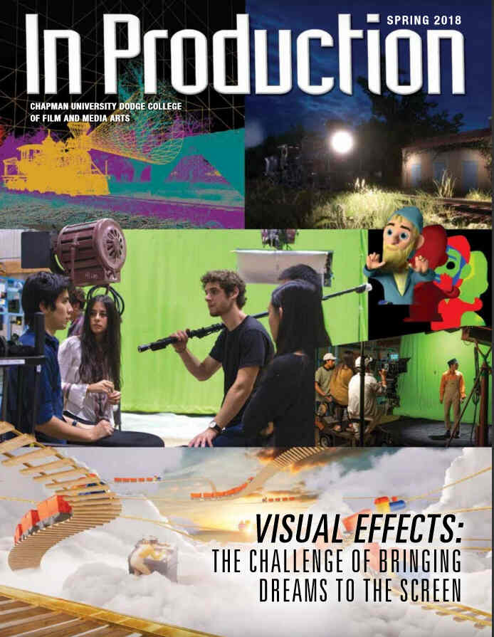 IN PRODUCTION magazine side cover Spring 2018