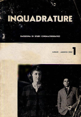 INQUADRATURE magazine side cover Issue 1 July/August 1957