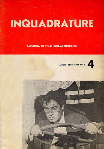 INQUADRATURE magazine side cover Issue 4 July/August/September 1958