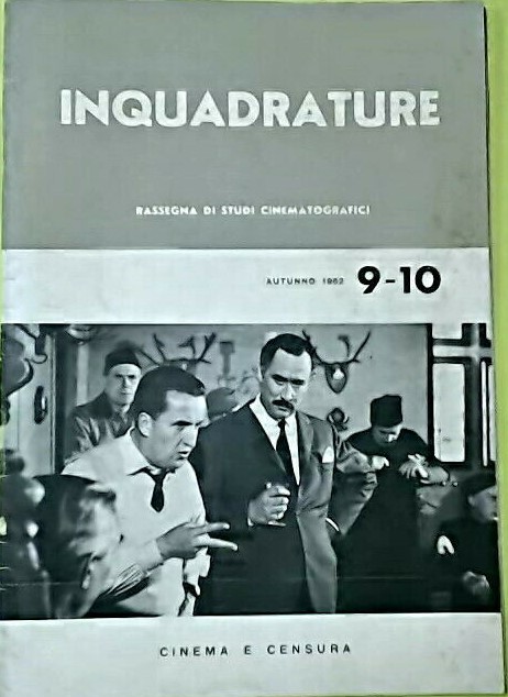 INQUADRATURE magazine side cover Issue 9-10 Autumn 1962