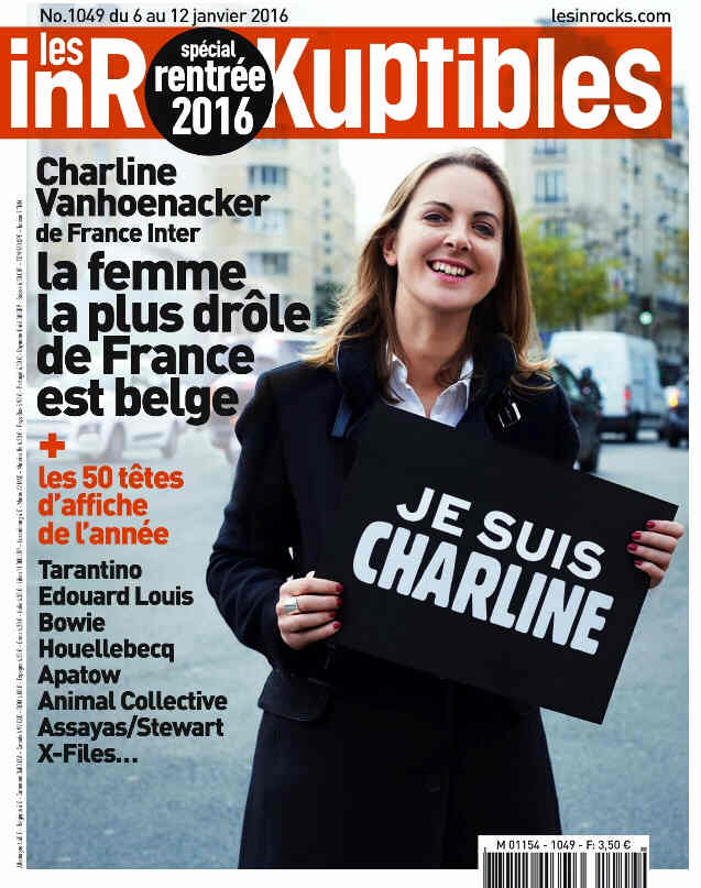 INROCKUPTIBLES | LES magazine side cover Issue 1049 6 January 2016