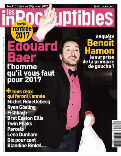 INROCKUPTIBLES | LES magazine side cover Issue 1101 4 January 2017
