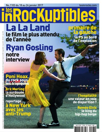 INROCKUPTIBLES | LES magazine side cover Issue 1103 18 January 2017